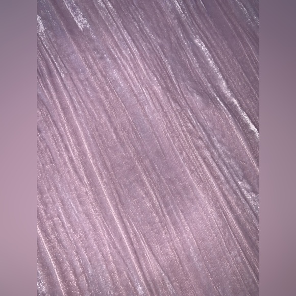 NWOT Marciano Flutter Sleeve Crushed Velvet Top - Picture 10 of 17